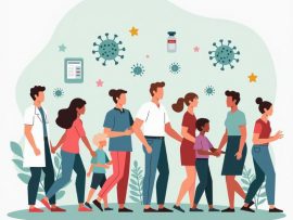 Hình ảnh minh họa vai trò của y học dự phòng trong việc bảo vệ, nâng cao sức khỏe và phòng chống bệnh tật cho cộng đồng.